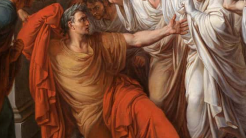 Julius Caesar death Brutus