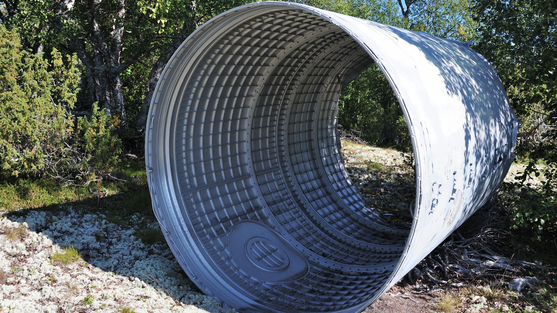 File:Part of spent rocket stage.jpg