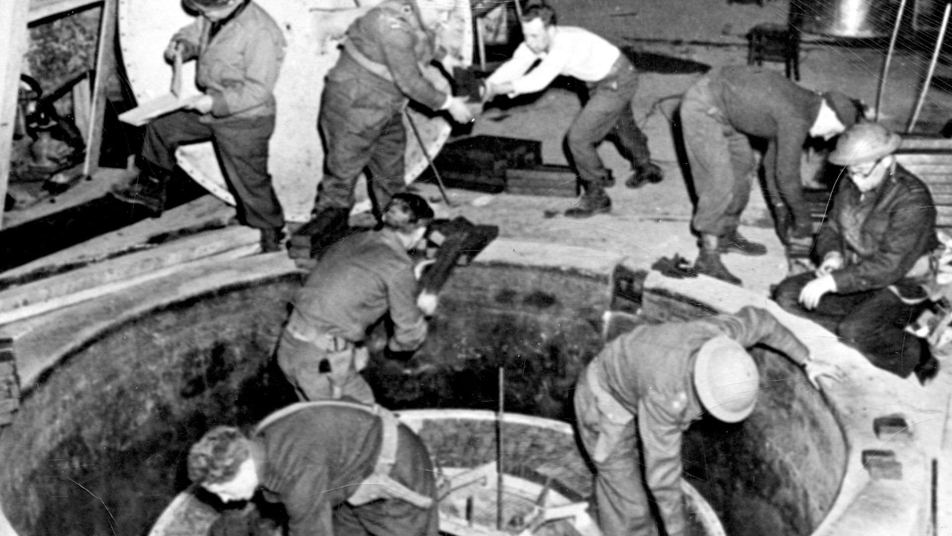 File:German Experimental Pile - Haigerloch - April 1945.jpg