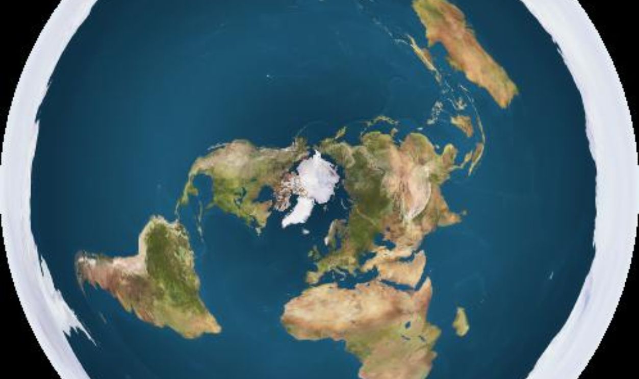 When Moon Hoax Meets Flat Earth