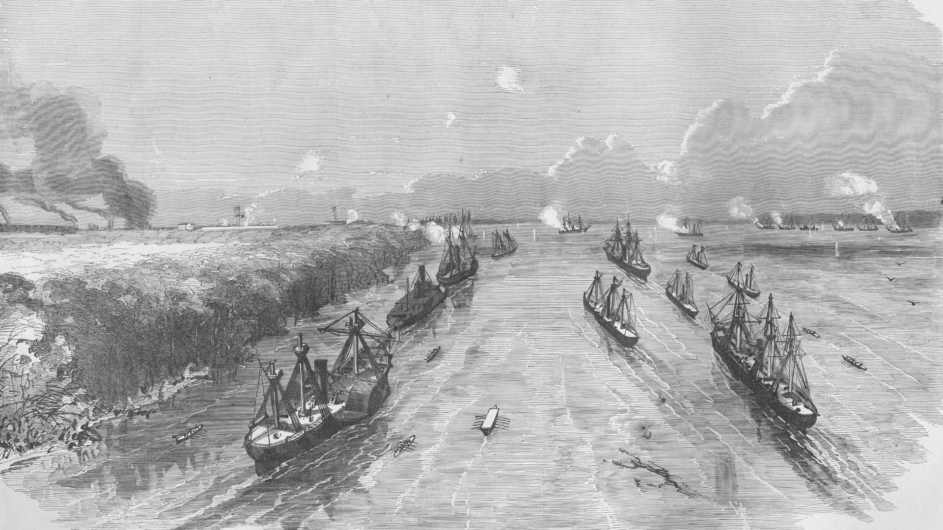 Iowa: 1846, Mississippi River Towns