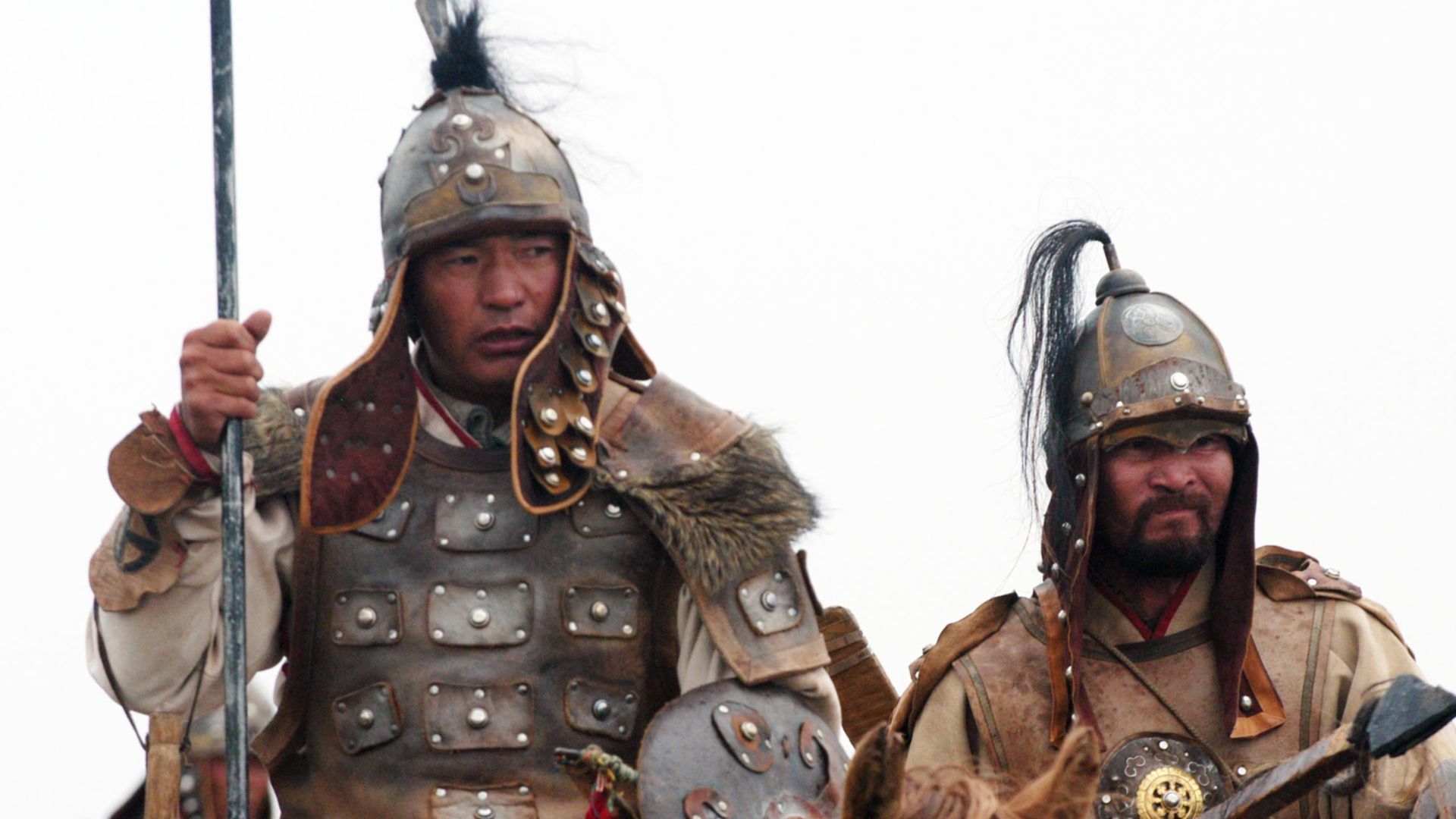 File:Closeup of Mongolian reenactors at Khaan Quest 07.jpg
