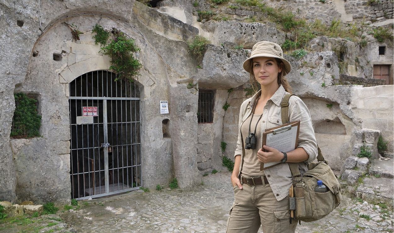 Archaeologist at Matera