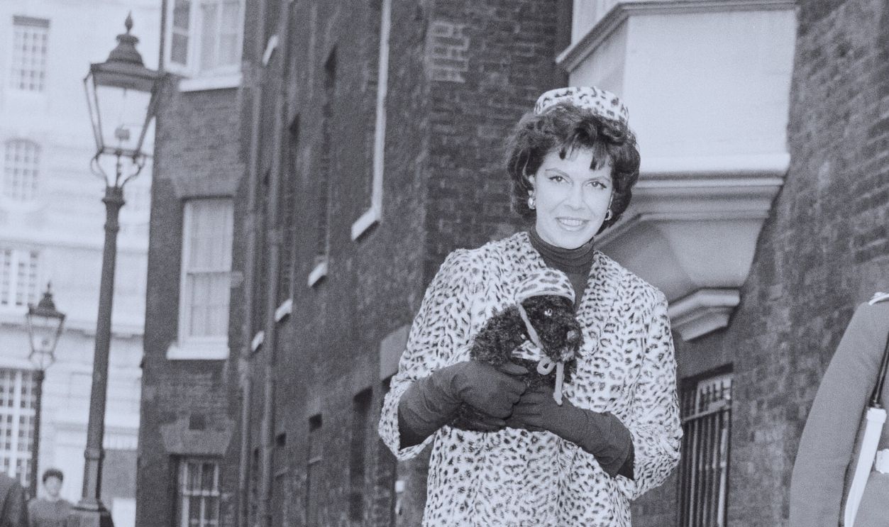 Gettyimages - 515490012, Jacqueline Susann Carrying a Stuffed Poodle 