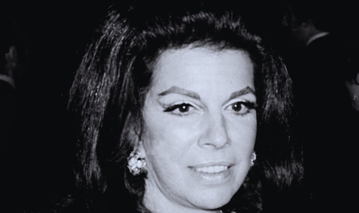 Gettyimages  - 139115180, Fight for Sight Benefit NEW YORK CITY - MAY 4: Author Jacqueline Susann attends Fight for Sight Benefit on May 4, 1969 at Philharmonic Hall in New York City. 