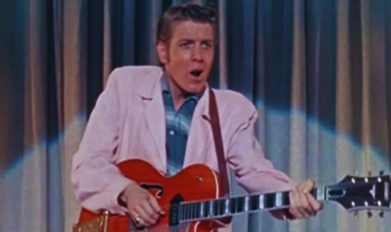 Screenshot from The Girl Can’t Help It (1956)