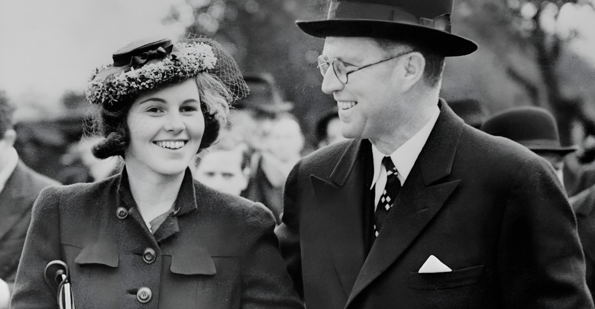 Joseph P. Kennedy With Daughter, Rosemary