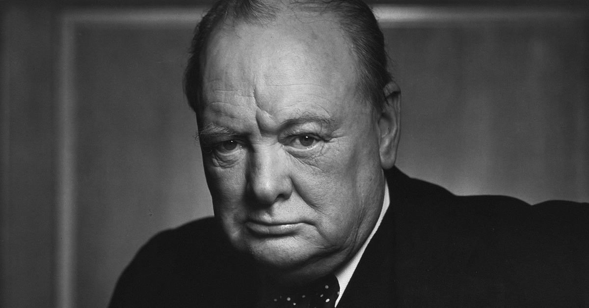 Yousuf Karsh, Portrait of Winston Churchill, 1941. Library and Archives Canada.