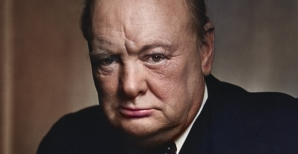 Yousuf Karsh, Portrait of Winston Churchill, 1941. Library and Archives Canada. 