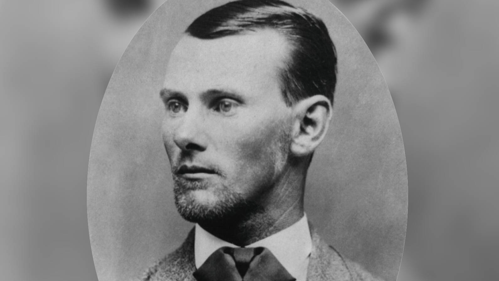 Jesse James Portrait in suit