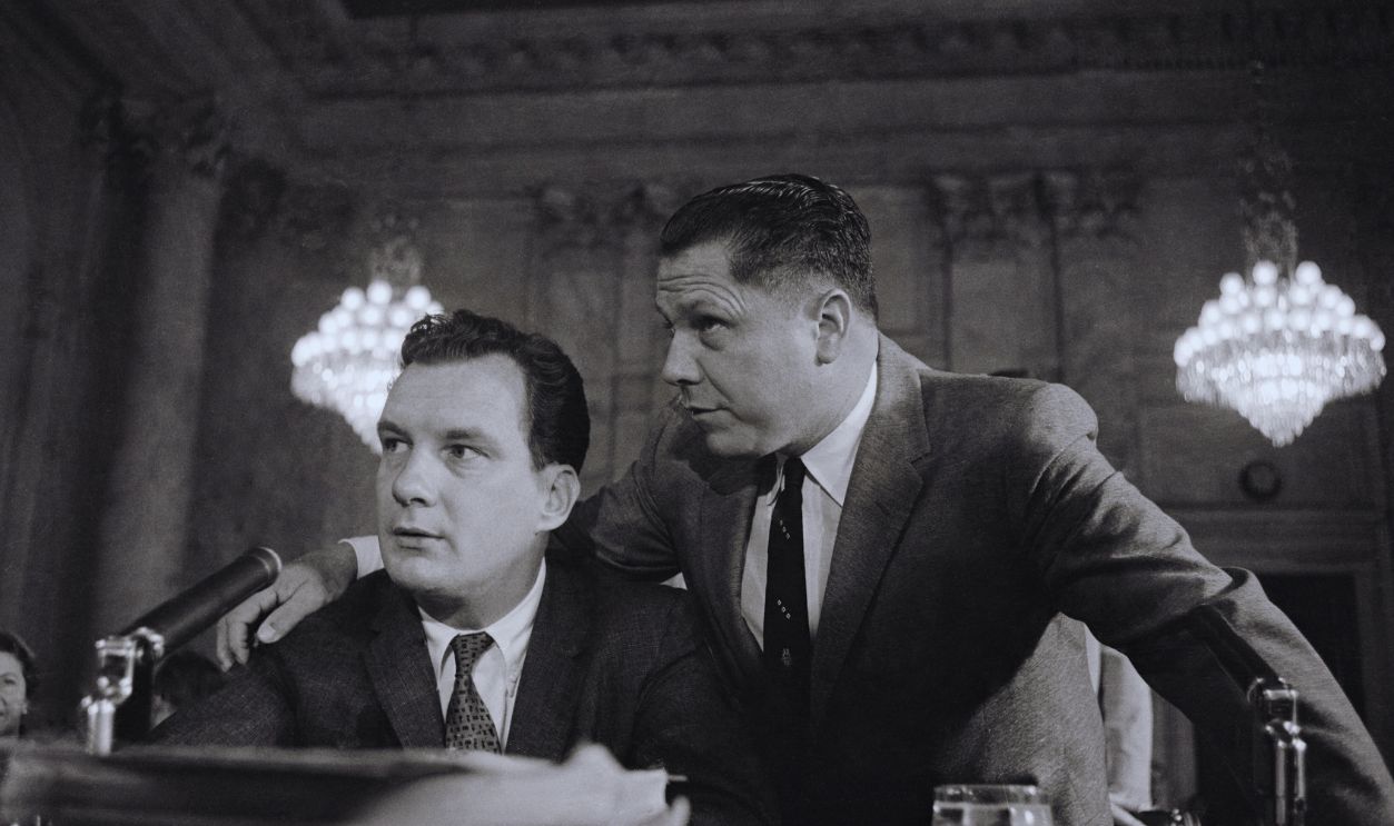 Gettyimages - 514976980, Jimmy Hoffa Testifying Before Senate