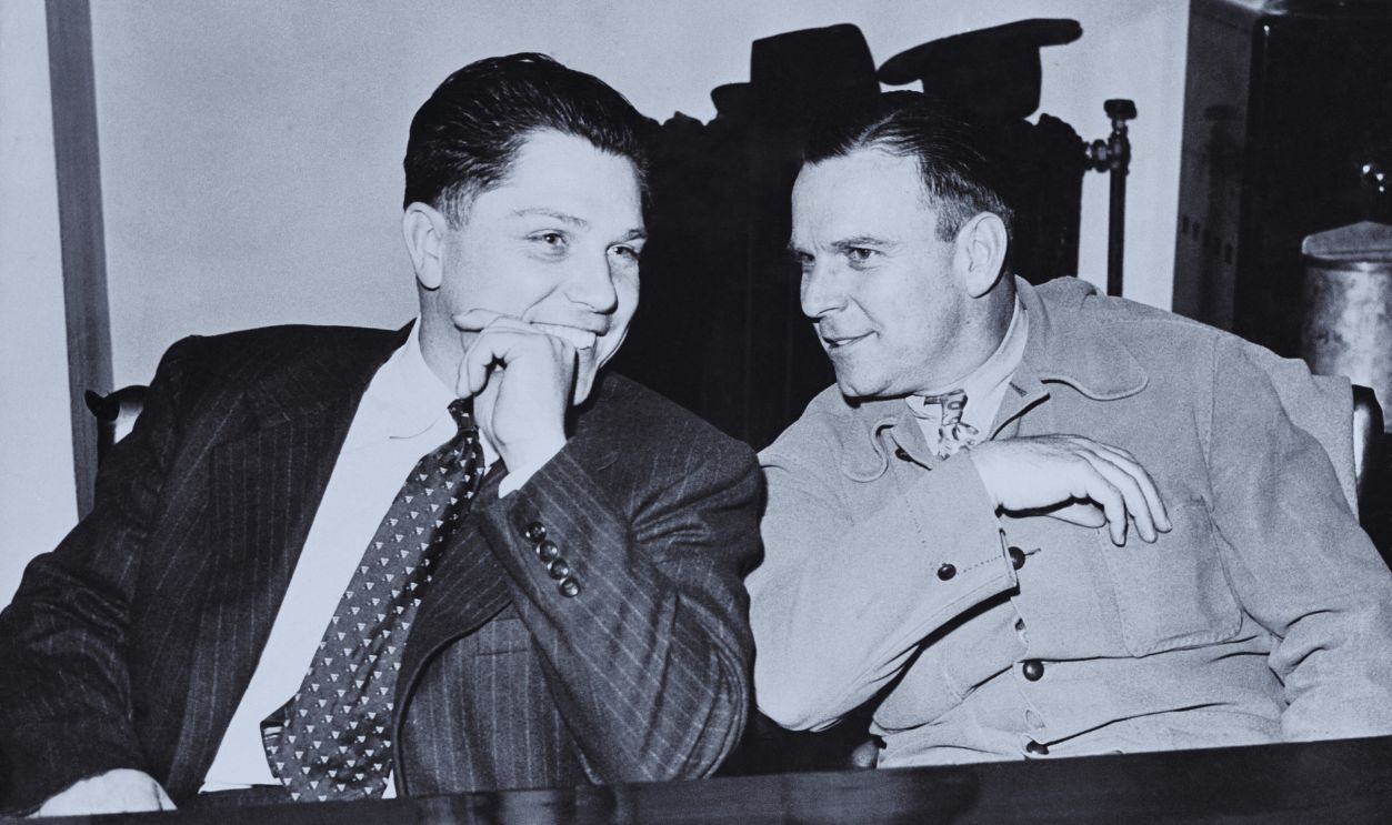 Gettyimages - 515335982, Portrait of James Hoffa with Bert Brennan