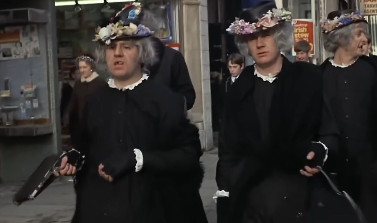 Screenshot from Monty Python’s Flying Circus (1969–1974)