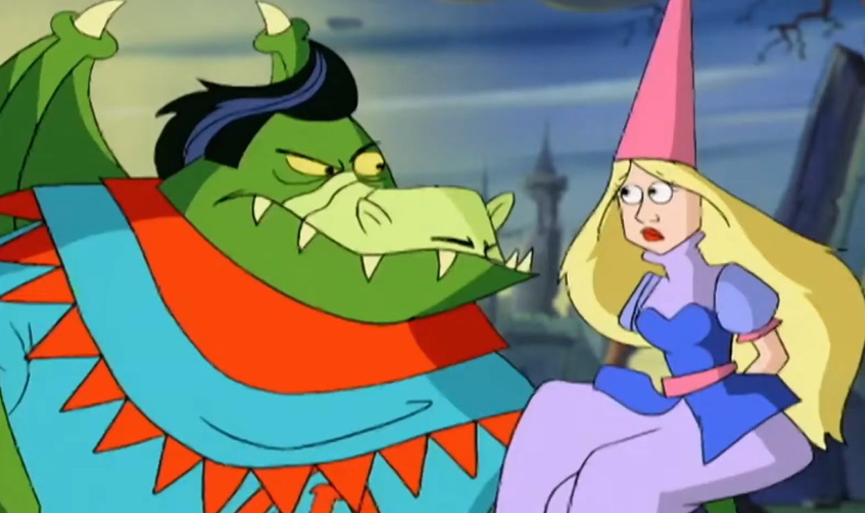 Screenshot from Blazing Dragons (1996–1998)