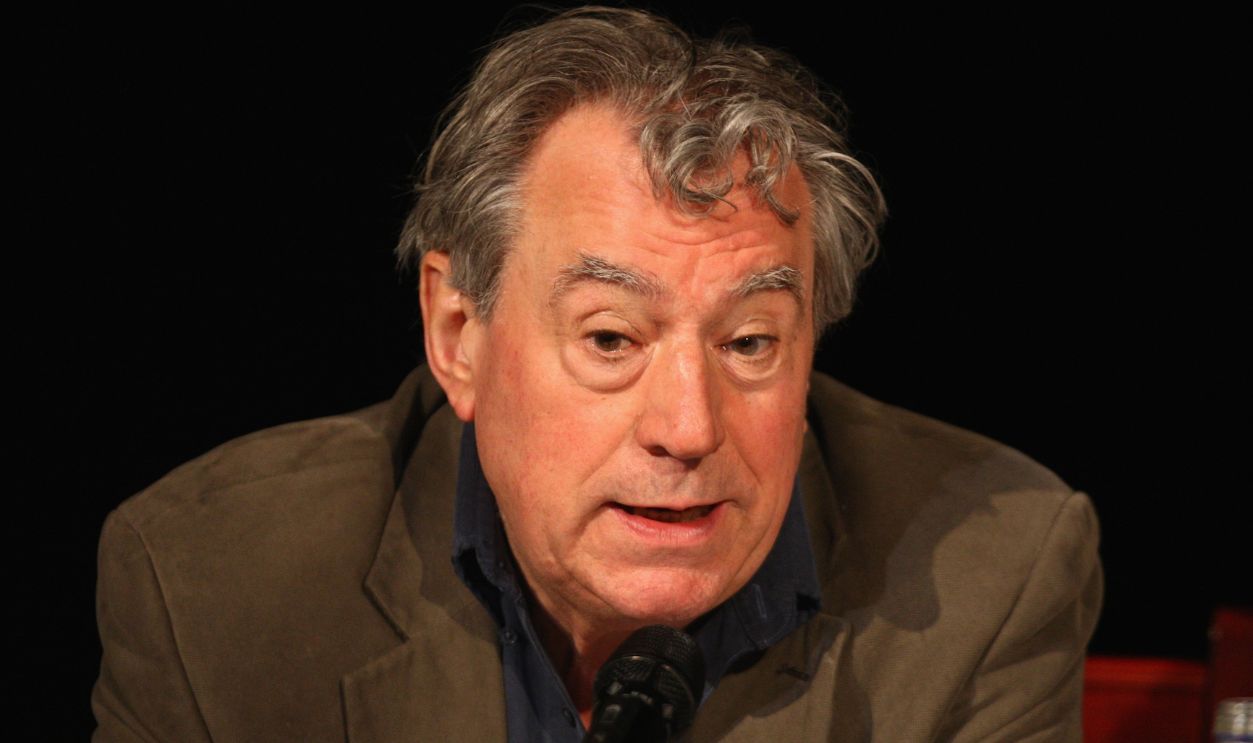  Terry Jones attends a press conference ahead of their upcoming tour at the O2 Arena Monty Python Live at the London Palladium on June 30, 2014 in London, England 