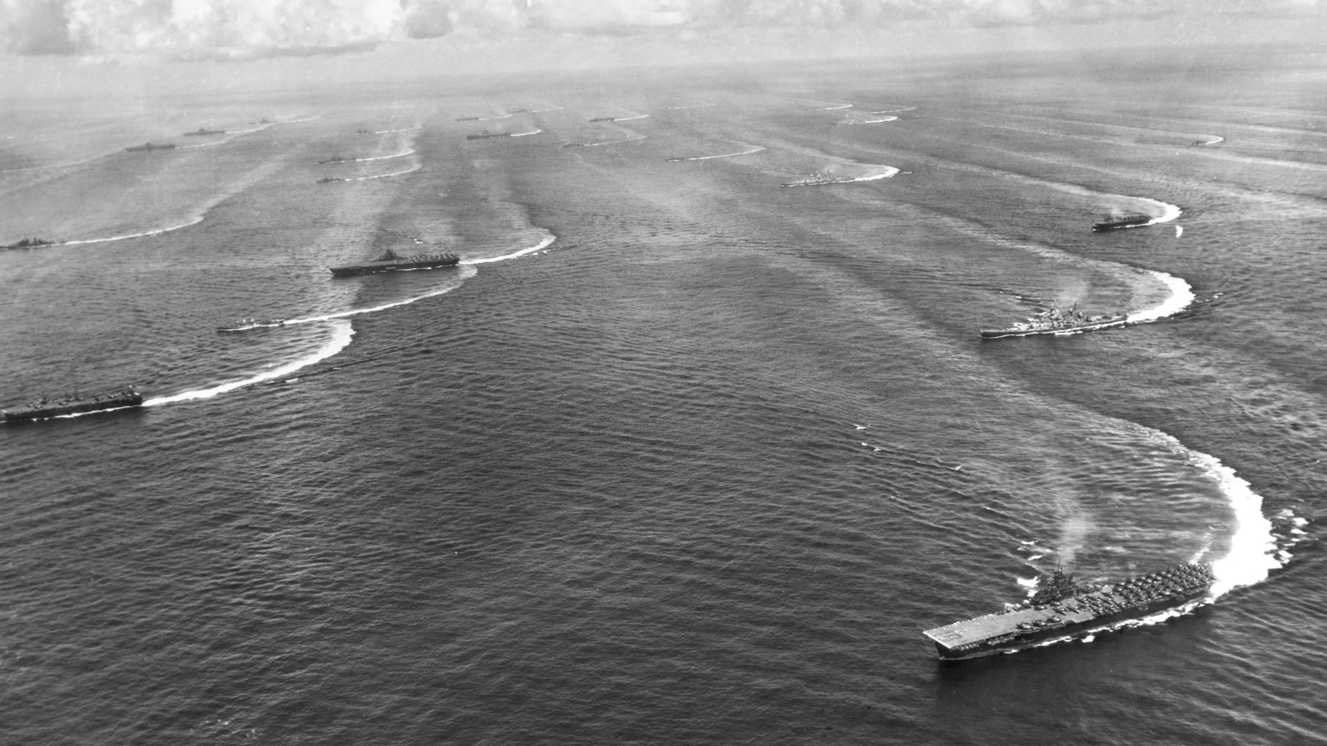 File:Task Force 38 off the coast of Japan 1945.jpg