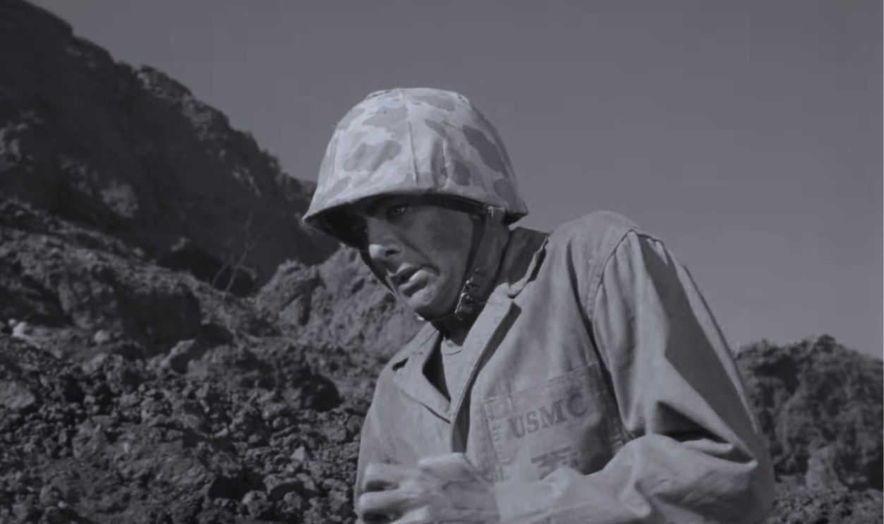 Screenshot from The Outsider (1961)