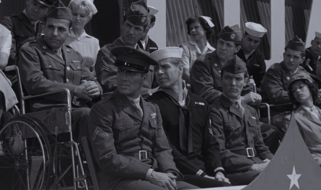 Screenshot from The Outsider (1961)