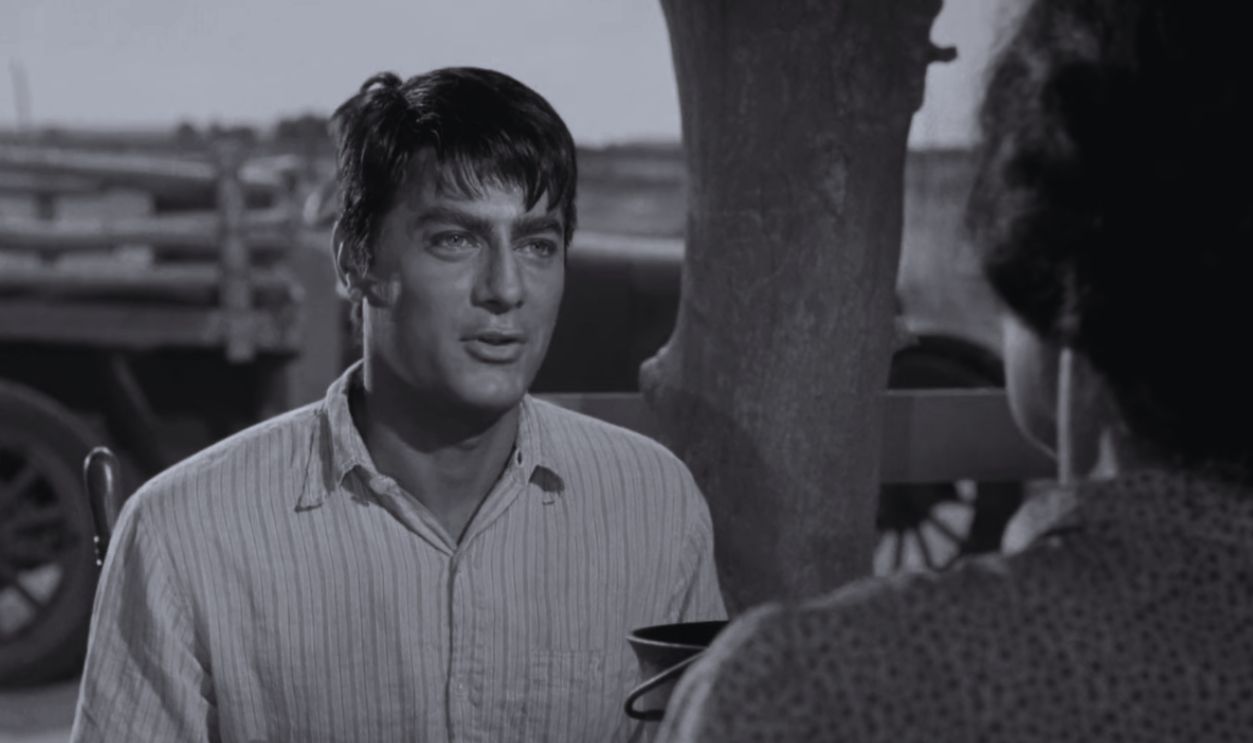 Screenshot from The Outsider (1961)