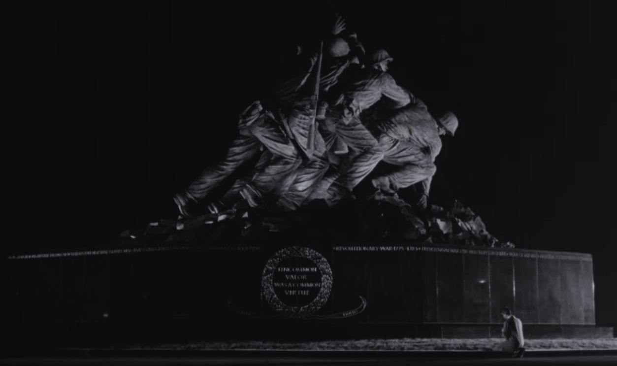 Screenshot from The Outsider (1961)