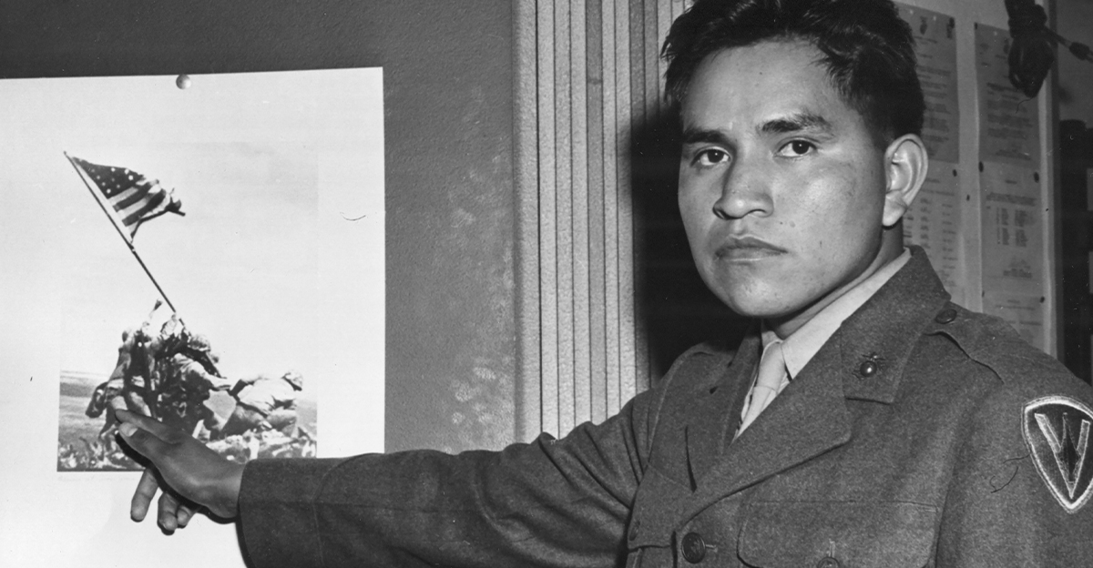 Ira Hayes On War Bond Publicity Tour