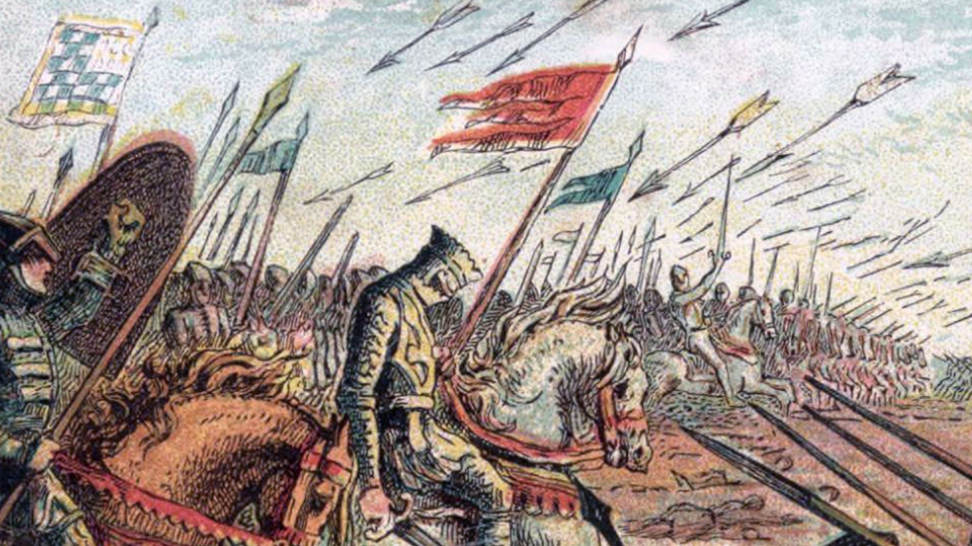 File:Pictures of English History Plate XI - The Battle of Hastings.jpg