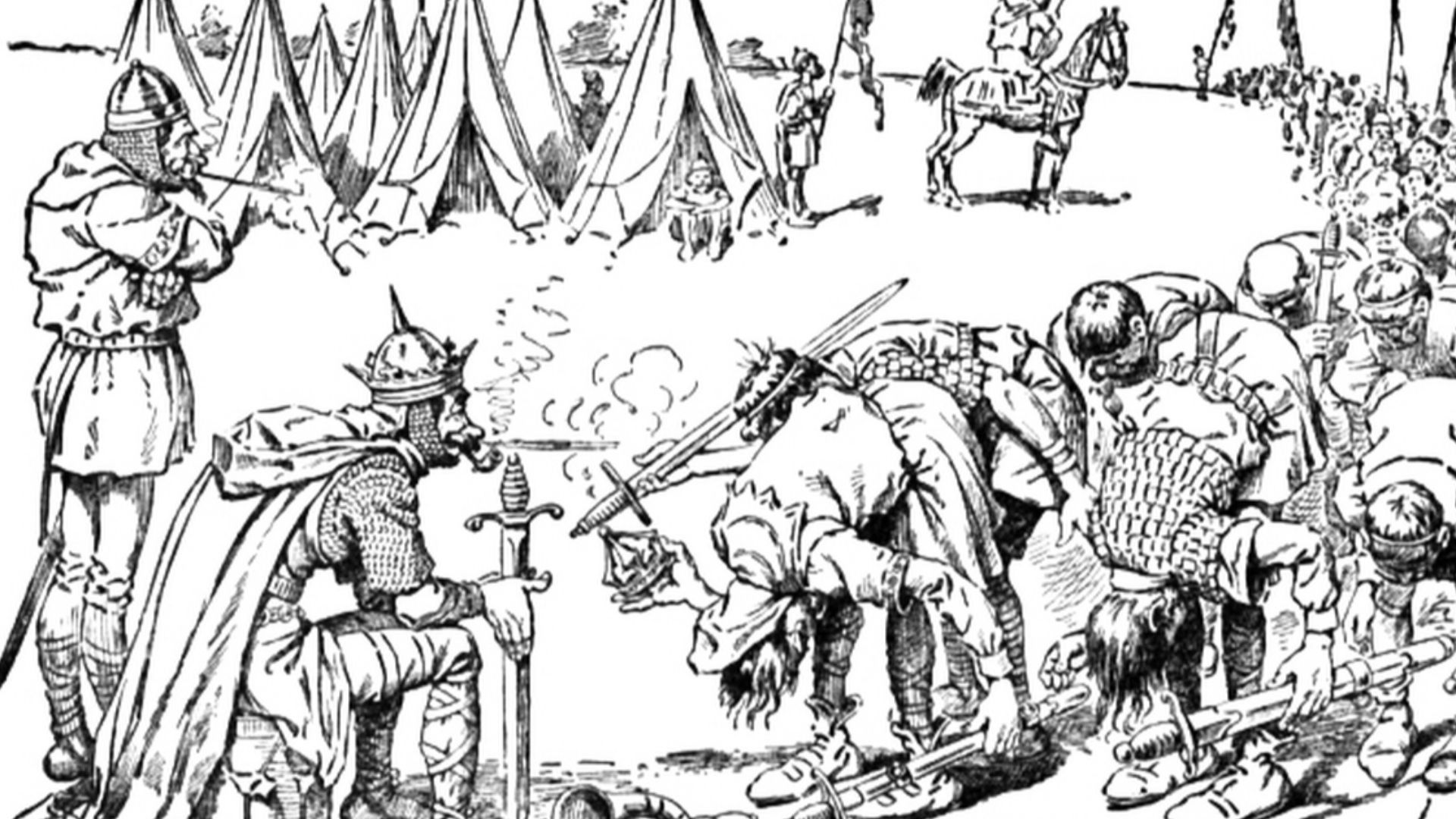 File:083-EDGAR ATHELING AND THE NOBILITY OFFER SUBMISSION TO WILLIAM THE CONQUEROR.jpg