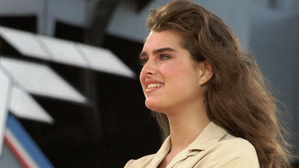 Portrait Photo of American Actress and fashion model Brooke Shields