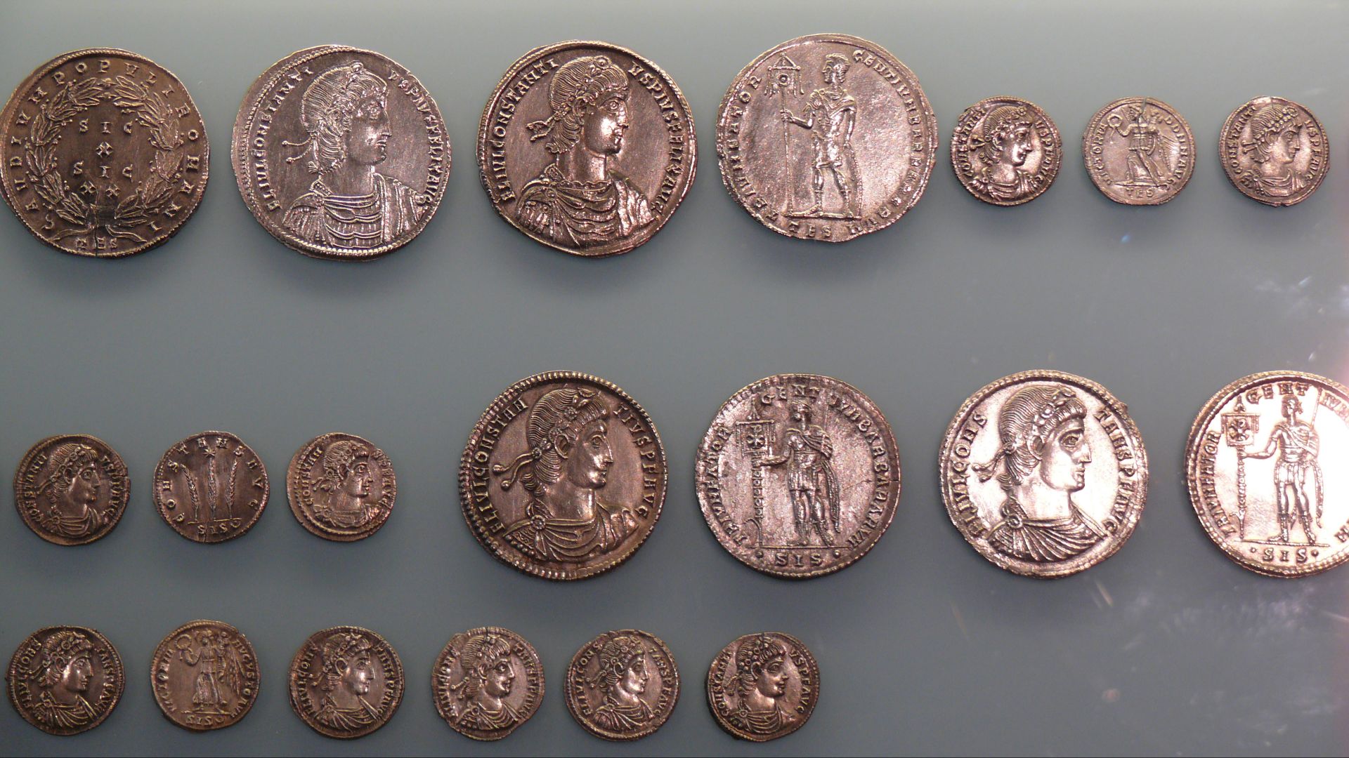 File:Roman coins Augst museum.jpg