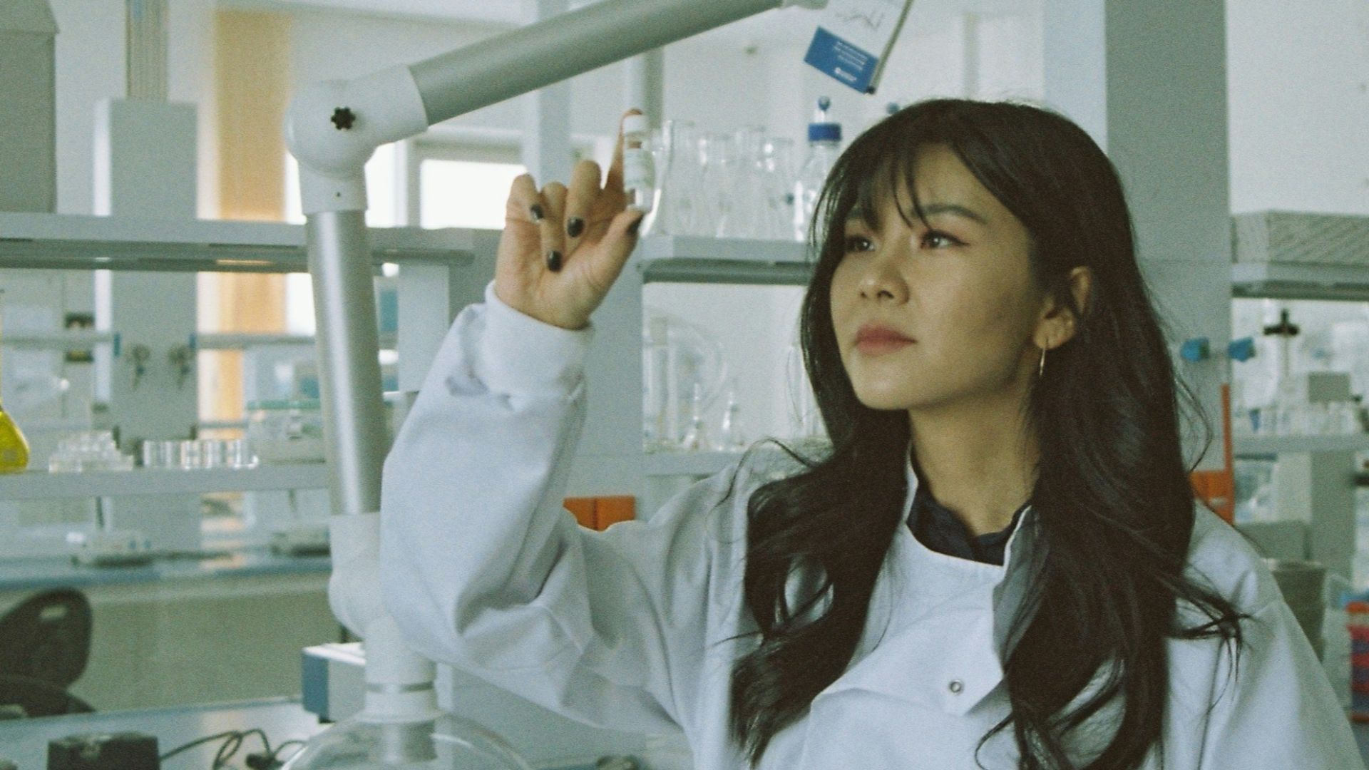 woman in white medical scrub