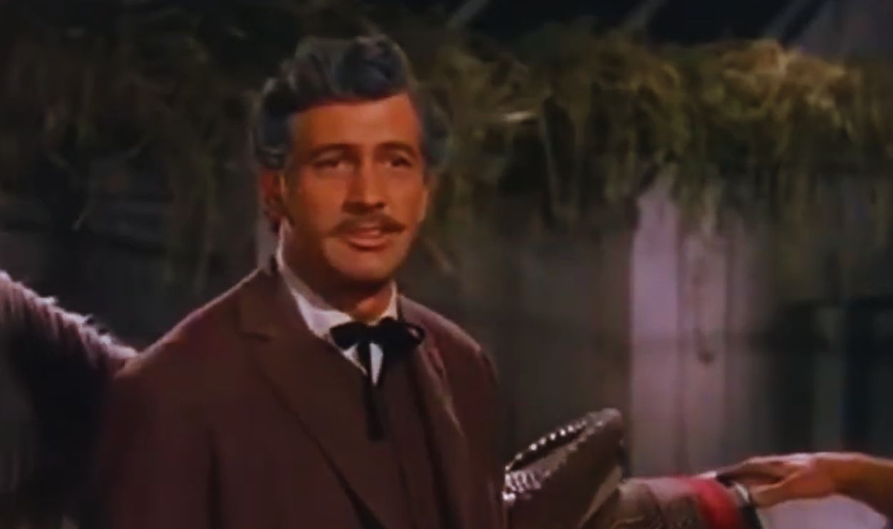 Screenshot from The Lawless Breed (1953)