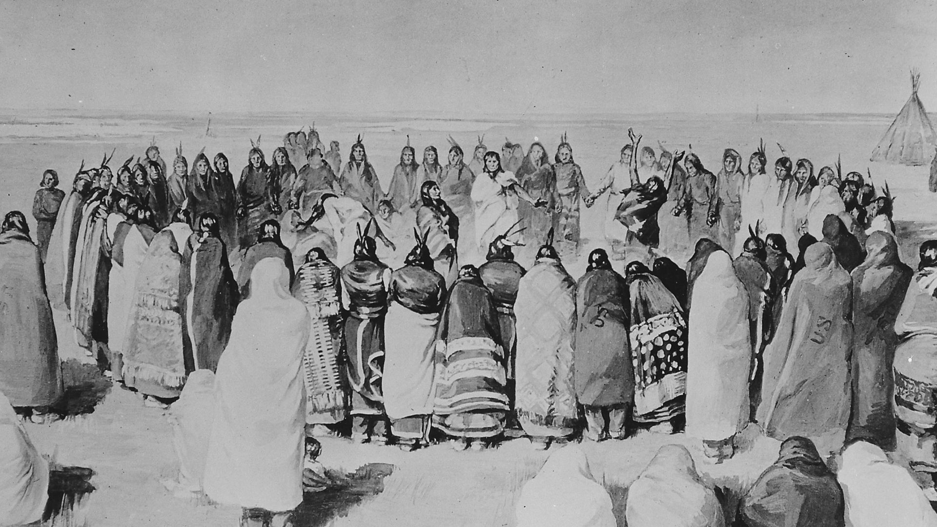 File:Arapaho Ghost Dance, 1900 - NARA - 530915.jpg