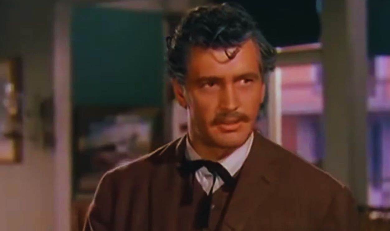 Screenshot from The Lawless Breed (1953)
