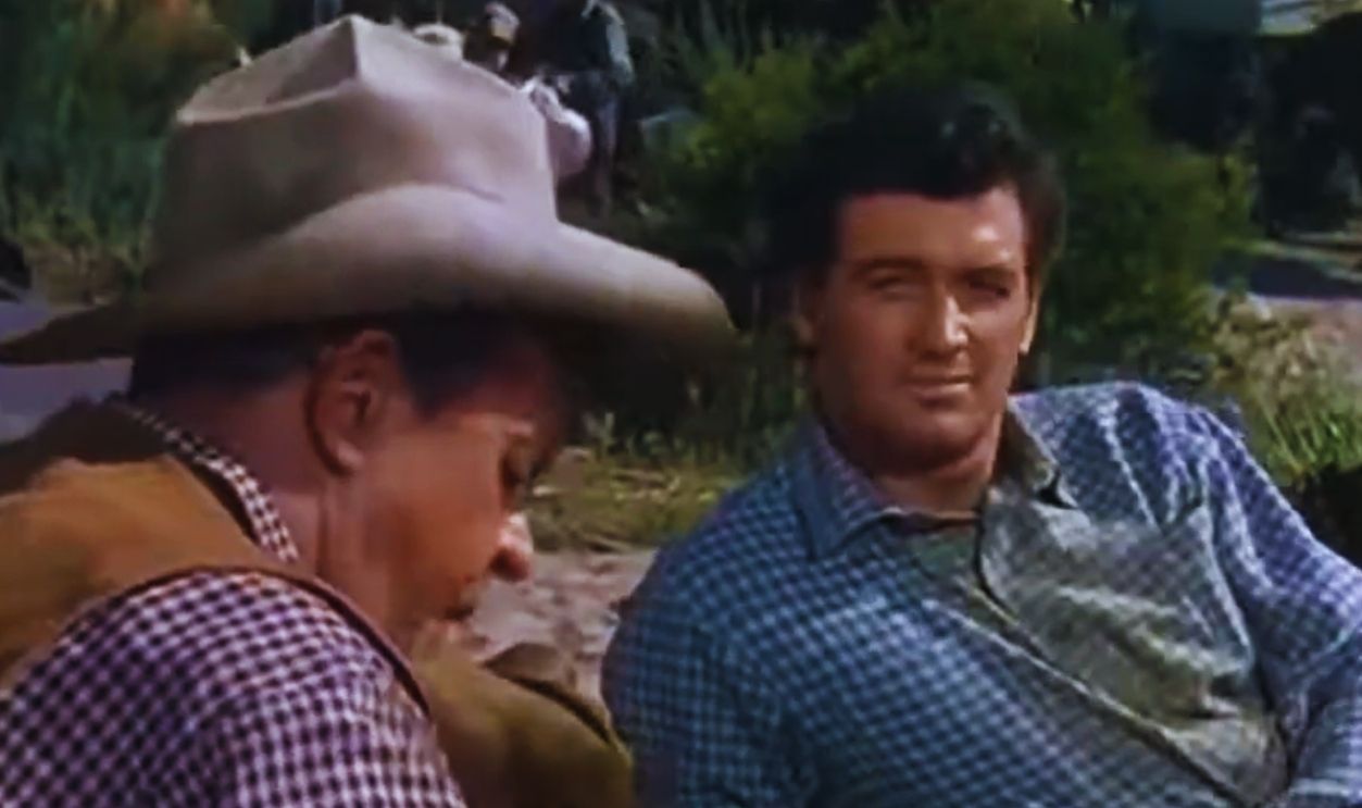 Screenshot from The Lawless Breed (1953)