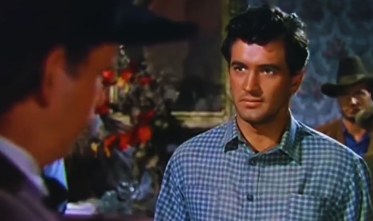 Screenshot from The Lawless Breed (1953)