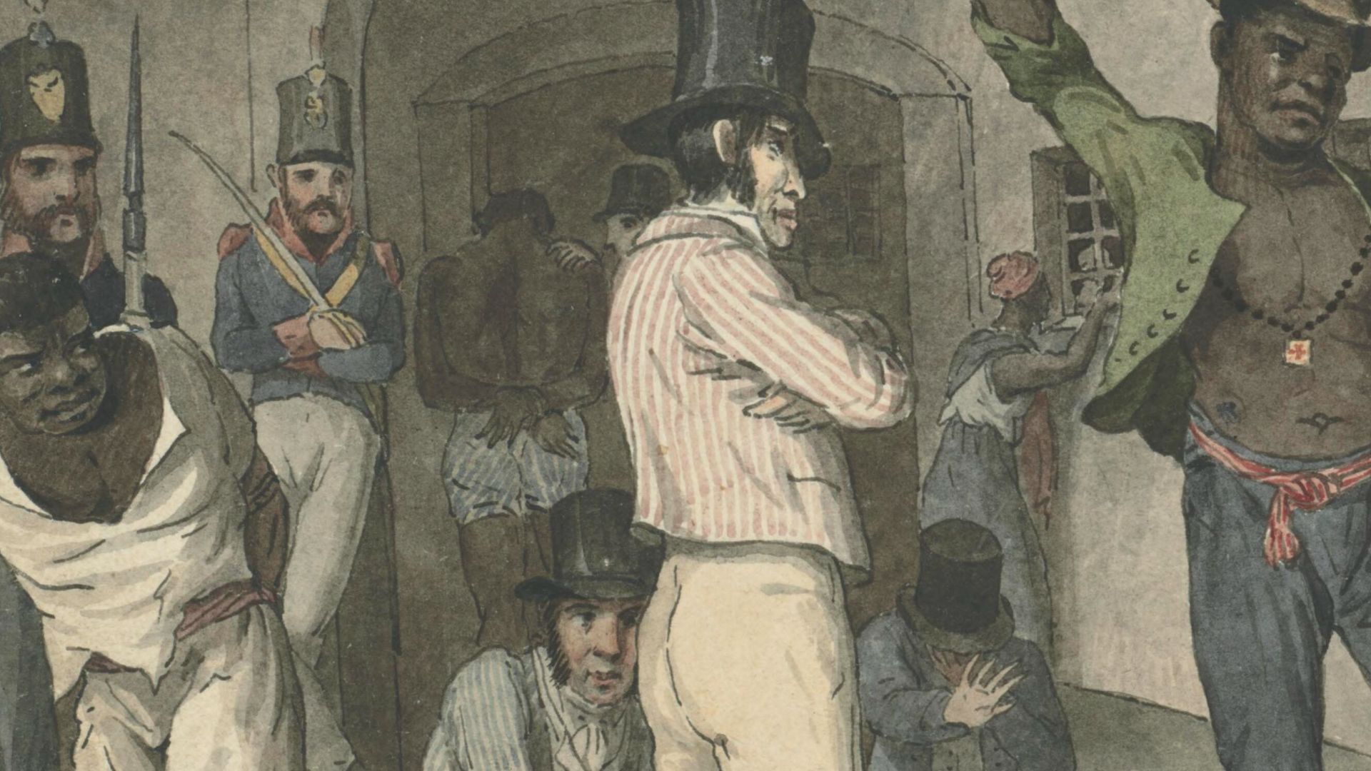 File:Punishing negroes at Cathabouco, Rio de Janeiro.png