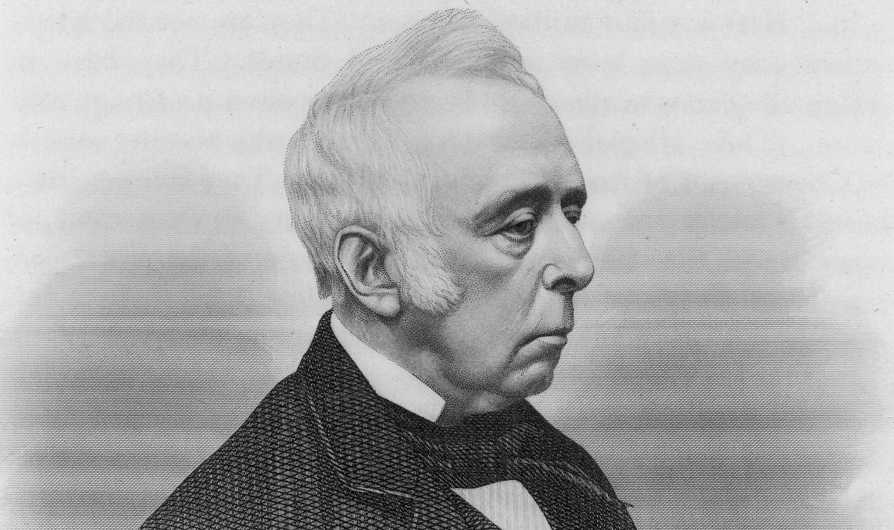 Gettyimages - 3246029, Reverdy Johnson circa 1850: Portrait of American lawyer and politician Reverdy Johnson (1796-1876), defense lawyer in the Dred Scott case, US senator 1845-49, 1863-68, US attorney general 1849-50, and the US minister to Britain 1868-69. Engraving by G.E. Perine & Co.