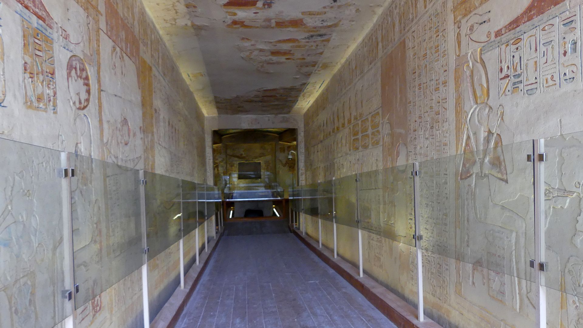 File:Tomb Corridor B of Tomb KV1 of Ramesses VII.jpg