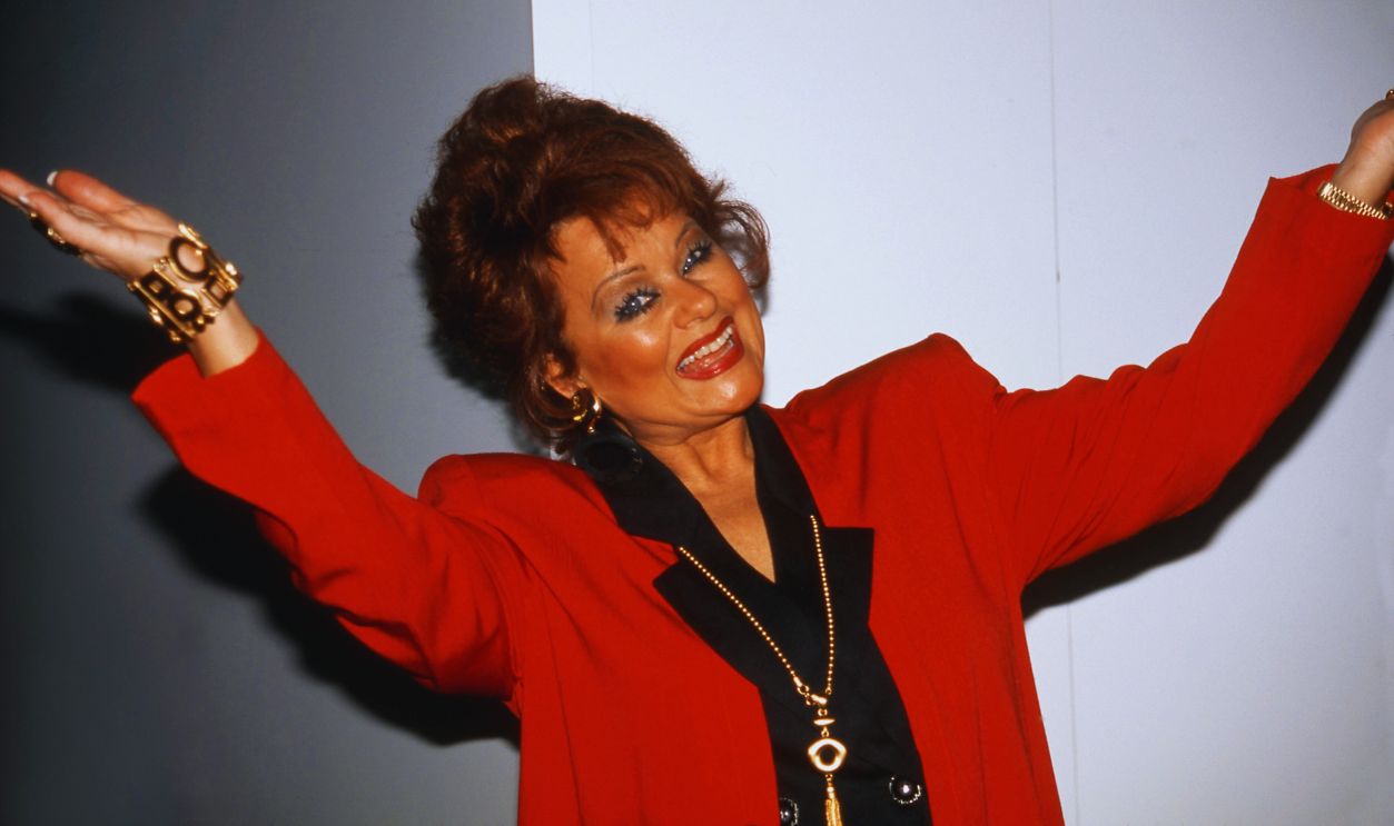 Gettyimages  - 469845406, Tammy Faye Bakker Portrait LAS VEGAS - JANUARY 22: Evangelist and television personality Tammy Faye Bakker (Messner) poses for a portrait at The National Association of Television Program Executives convention (NATPE) at the Sands Hotel on January 22,1996 in Las Vegas, Nevada. 
