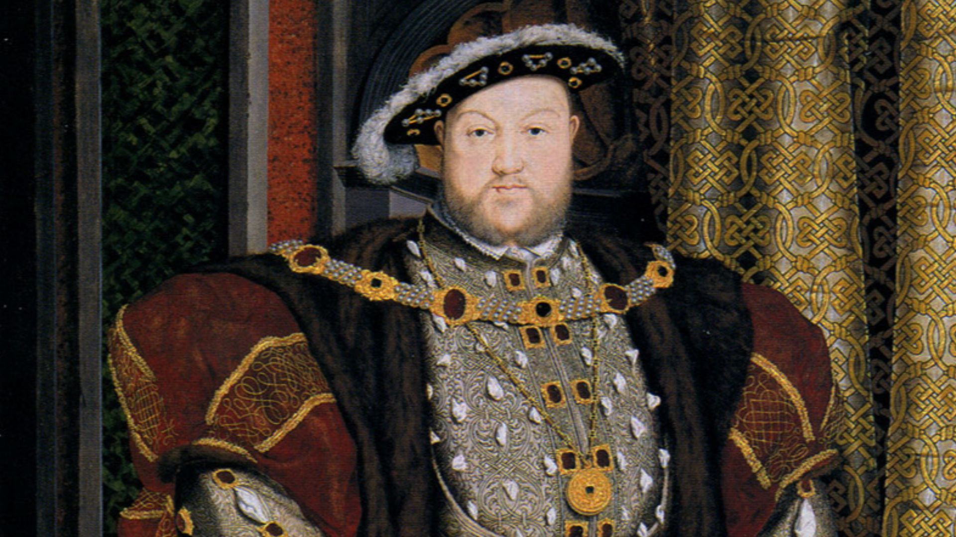 King Henry VIII having a quality time