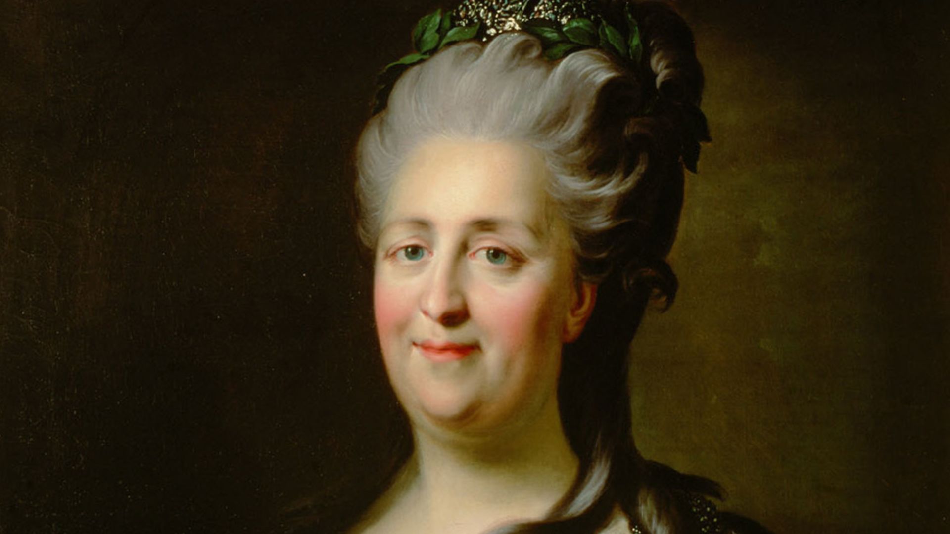 Person depicted: Empress Catherine II of Russia, daughter of C.A. Anhalt-Zerb.