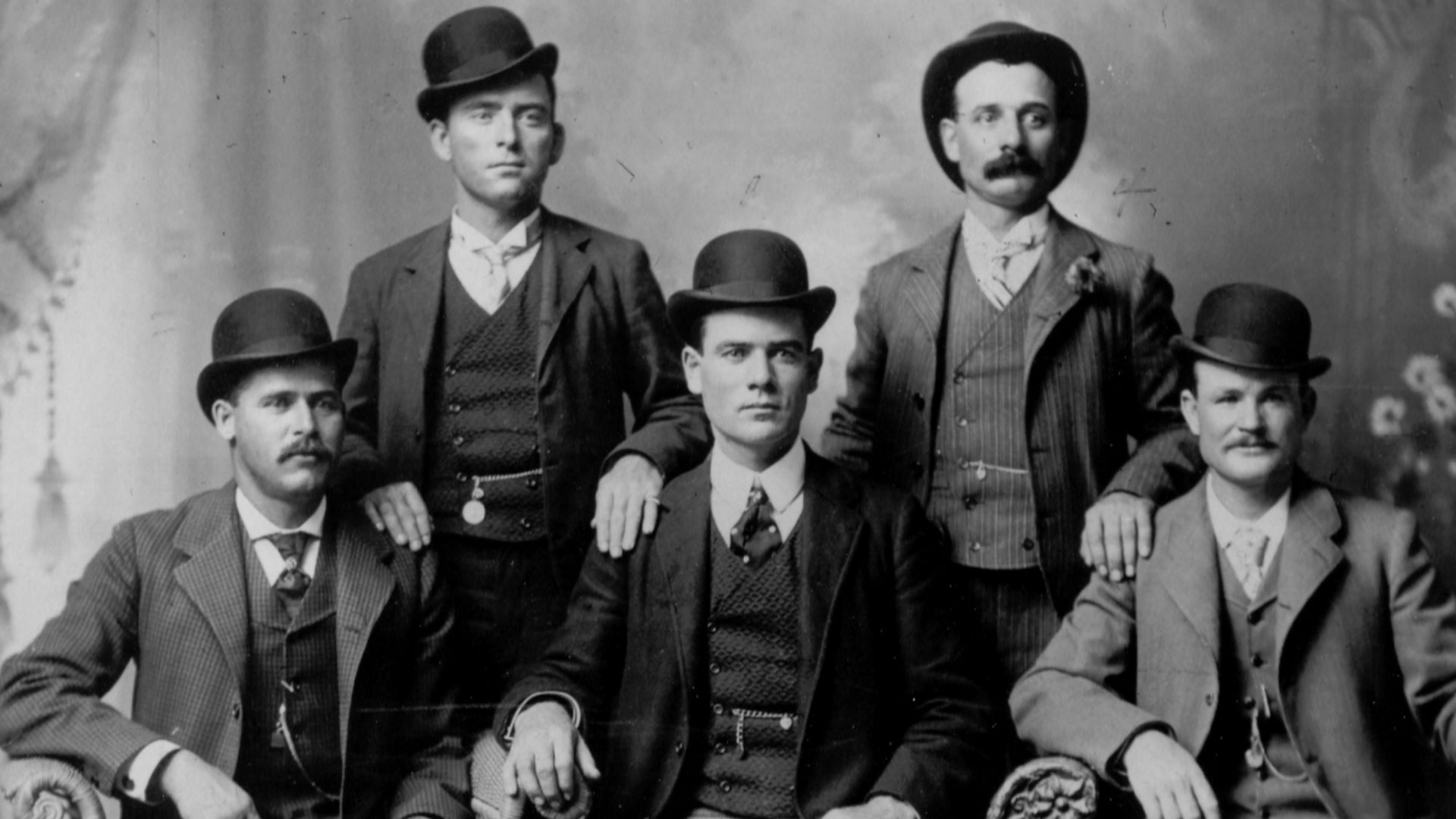 Butch Cassidy as part of the Wild Bunch at Fort Worth, Texas.