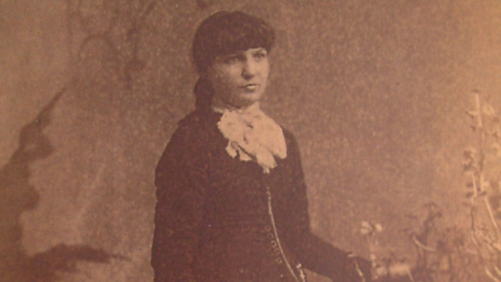 A portrait of Kate Morgan, who allegedly committed suicide at the Hotel del Coronado in 1892 and is said to be haunting the establishment ever since. The picture was probably taken around that time period.