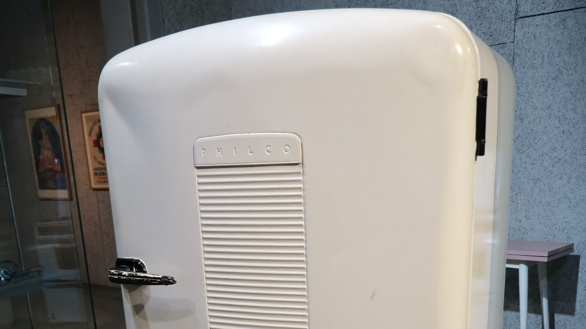 Nevera Philco, año 1950, Museo del Pueblo de Asturias, 01