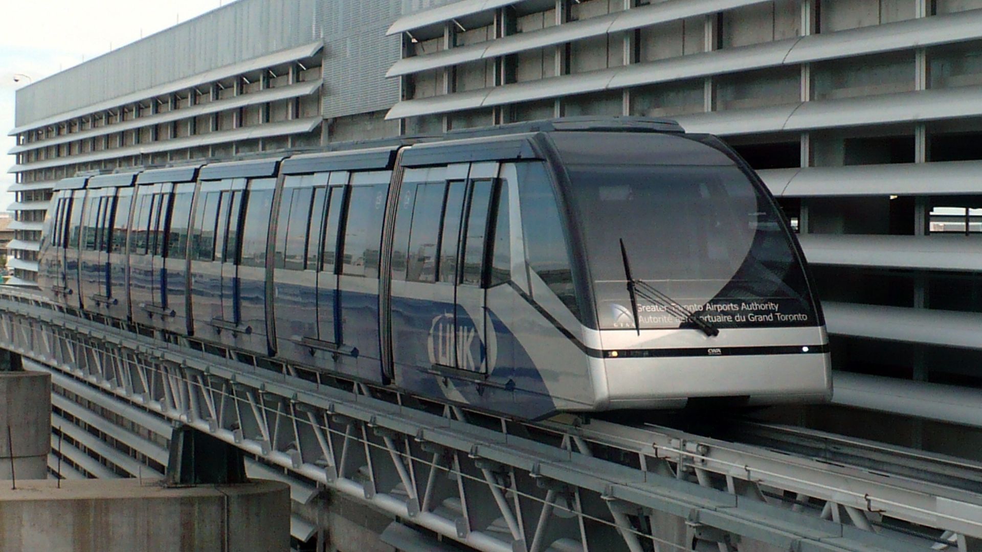 Terminal Link train at Toronto Pearson Airport