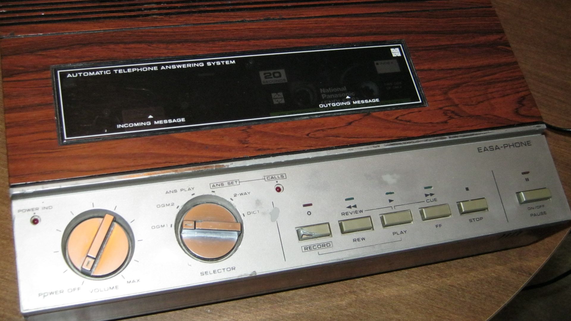 National Easa-Phone answering machine