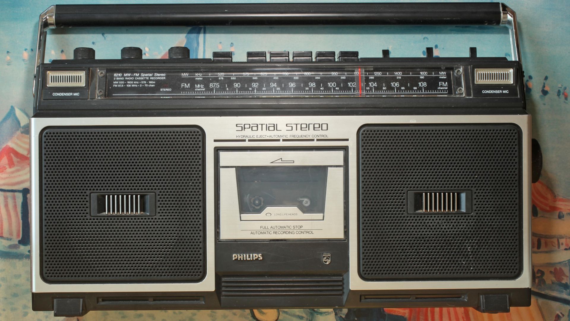 Philips D 8210/00 vintage ghetto blaster