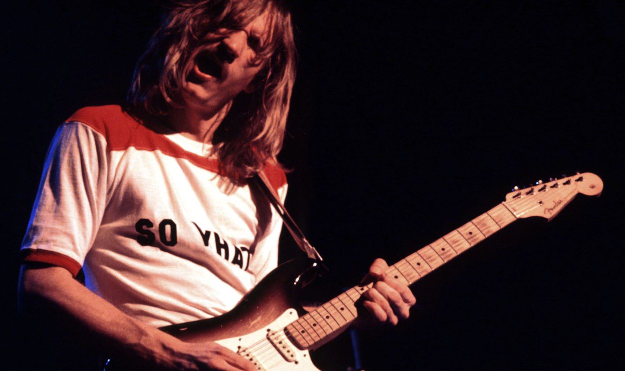 Joe Walsh of The Eagles during Joe Walsh of The Eagles Performs at the Bottom Line Club - November 21, 1976 at NYC Bottom Line Club in New York City, New York, United States.