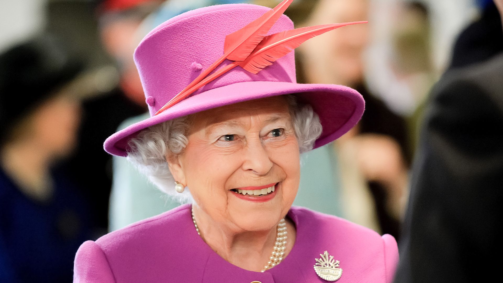 Her Majesty the Queen during her visit to HMS Ocean in Devonport today
PLYMOUTH based Helicopter Carrier, HMS Ocean, has welcomed Her Majesty The Queen to preside over a ceremony to rededicate the Ship. The Rededication Ceremony, held at Her Majesty’s Nav