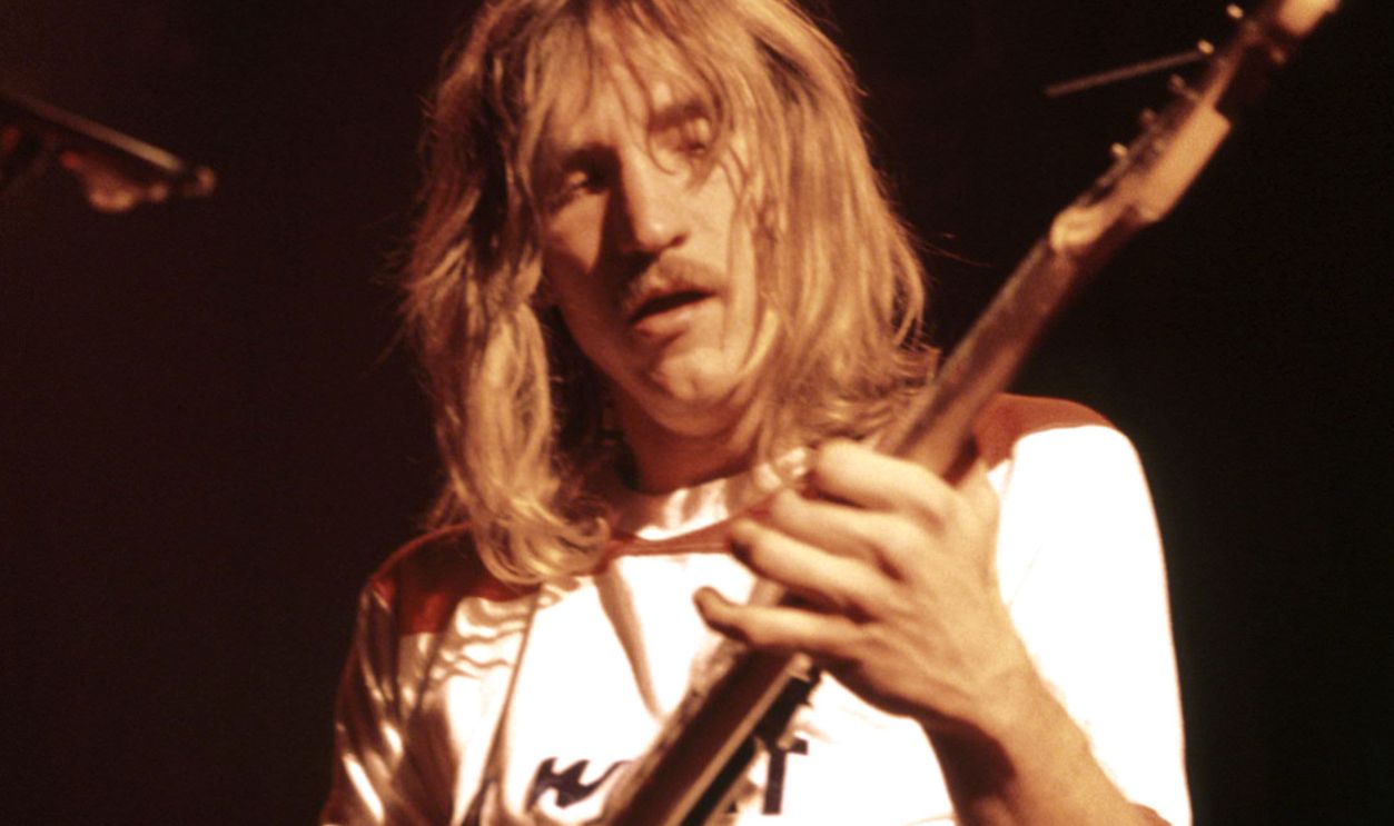 Joe Walsh of The Eagles during Joe Walsh of The Eagles Performs at the Bottom Line Club - November 21, 1976 at NYC Bottom Line Club in New York City, New York, United States.